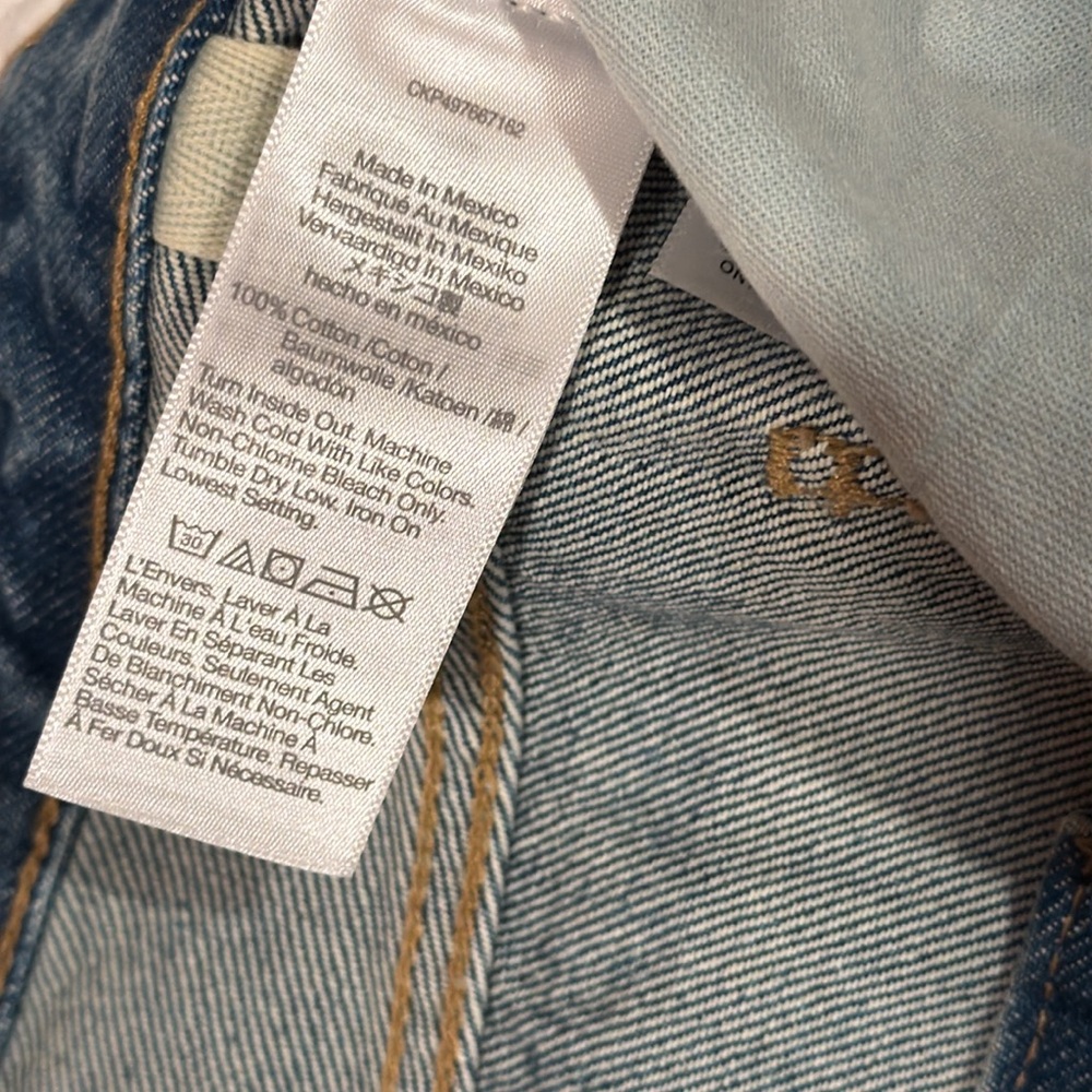 Madewell petite low slung baggy jeans - Picture 6 of 9